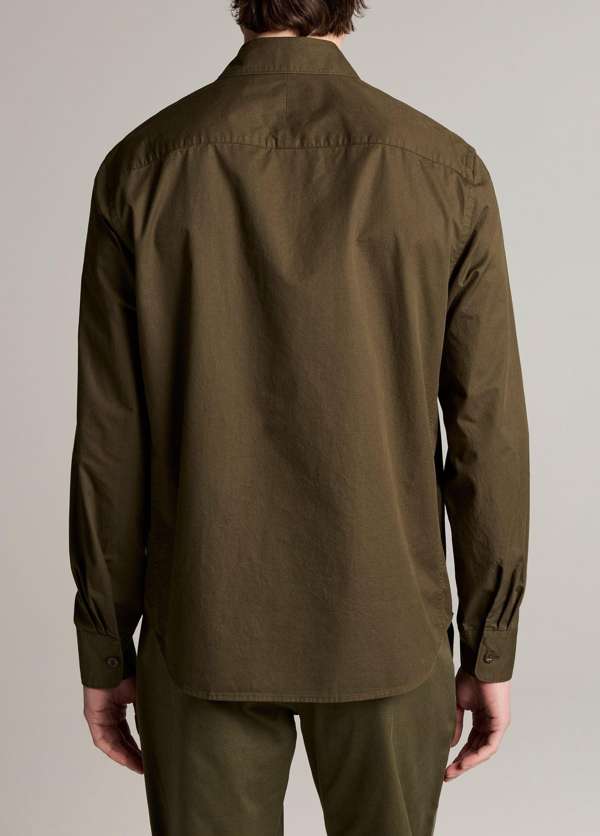 Cotton Split-Yoke Overshirt - US 8208