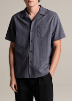 Cove Stripe Cotton-Hemp Cabana Shirt - US 3723