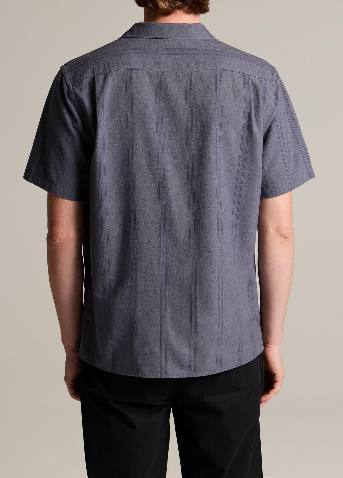 Cove Stripe Cotton-Hemp Cabana Shirt - US 3723