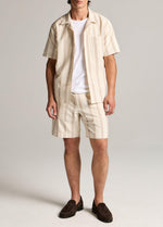 Cove Stripe Cotton-Hemp Short - US 0989