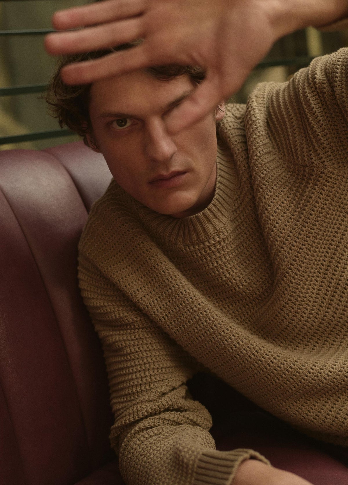 Crafted Texture Cotton-Cashmere Sweater - US 0770