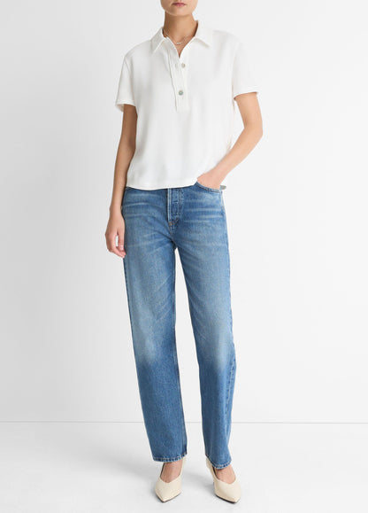 Crepe Polo Shirt - US 7502