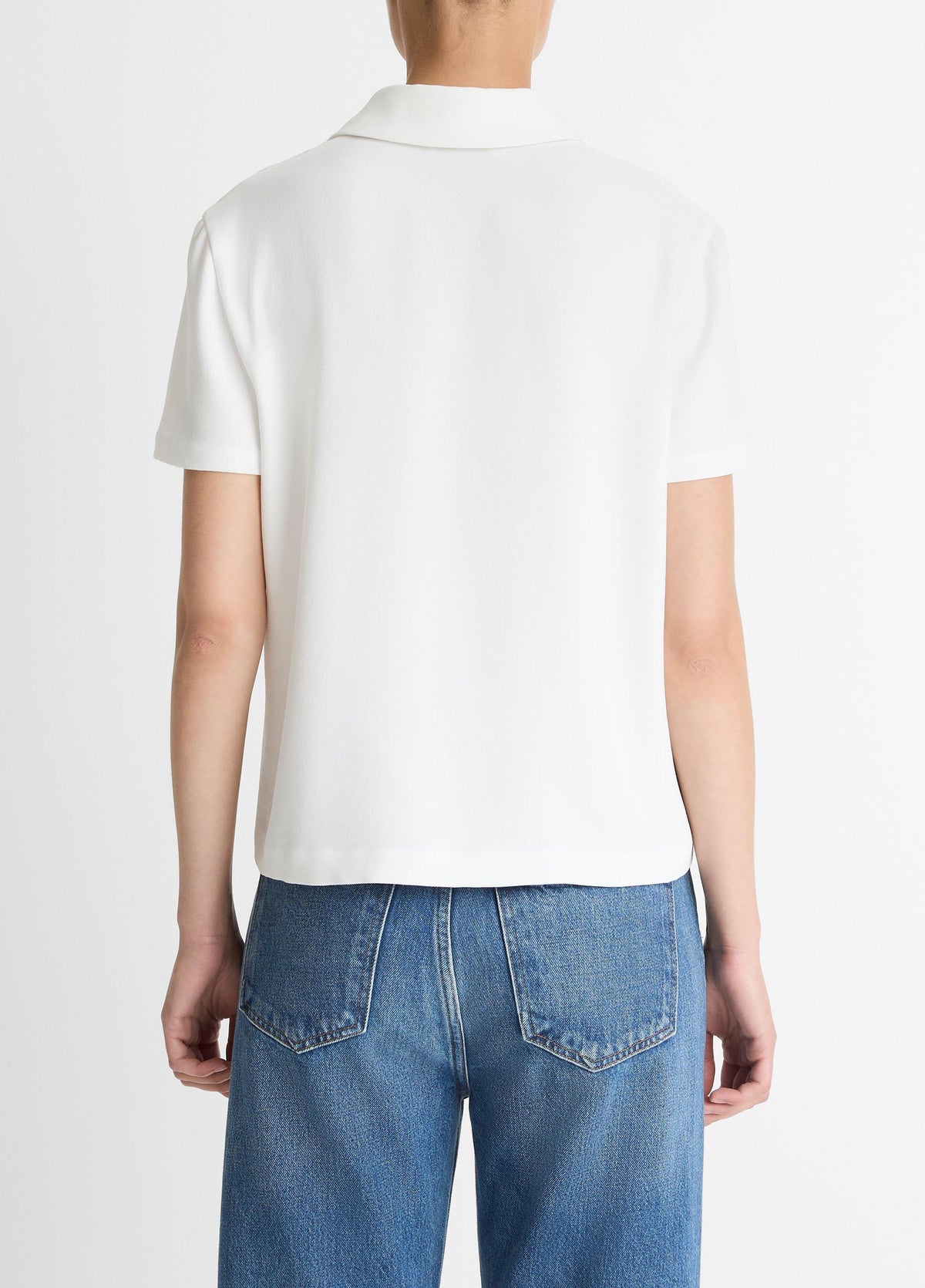 Crepe Polo Shirt - US 7502
