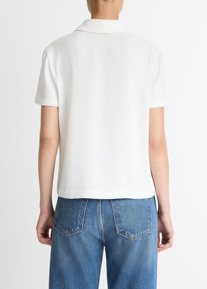 Crepe Polo Shirt - US 7502