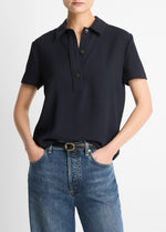 Crepe Polo Shirt - US 0456