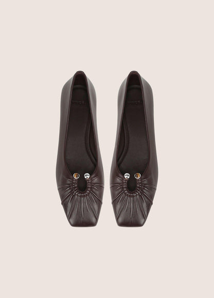 Dany Leather Flat - US 0052
