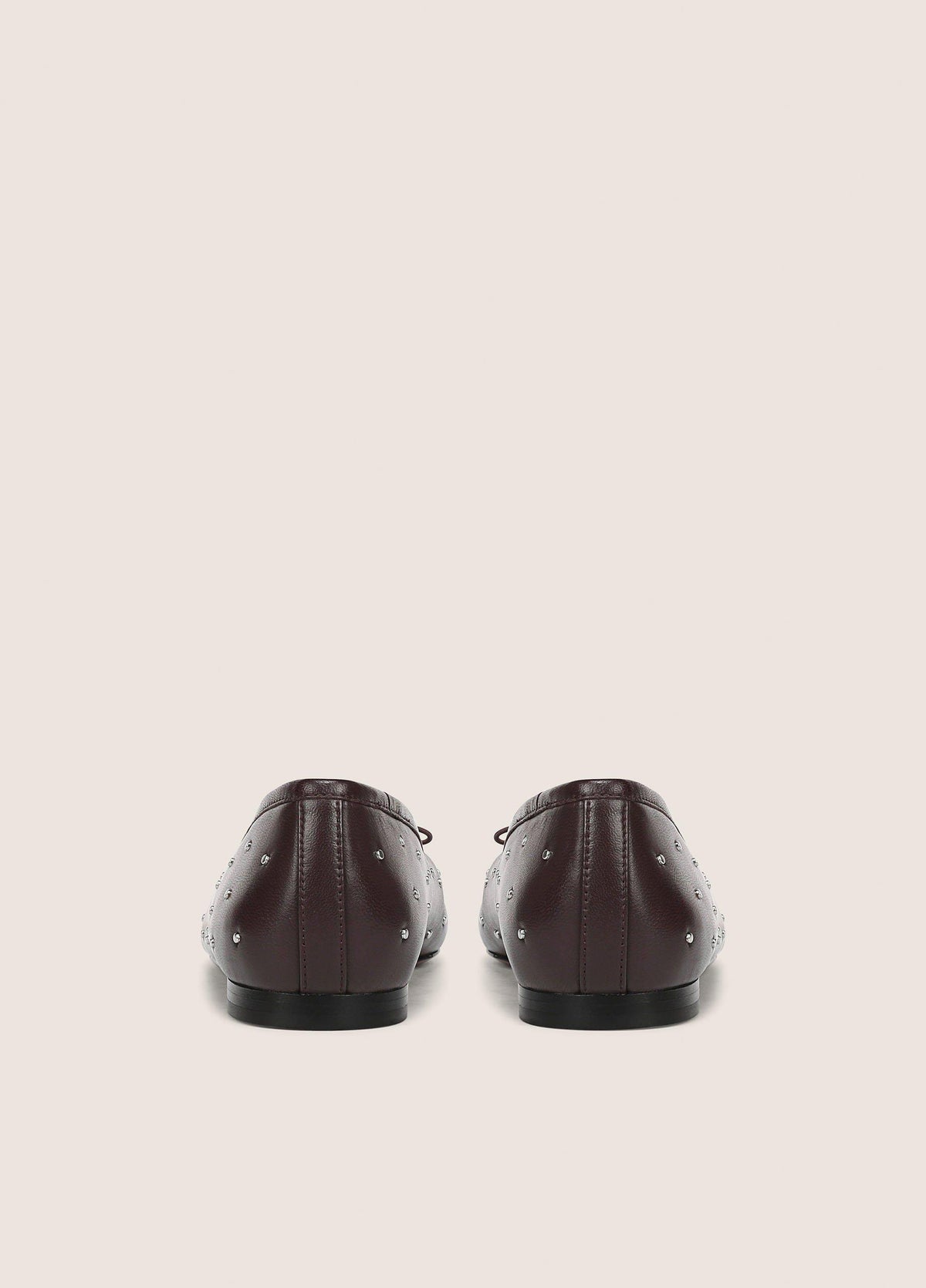 Darla Studded Leather Ballet Flat - US 8682