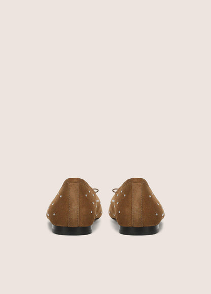 Darla Studded Suede Ballet Flat - US 2543
