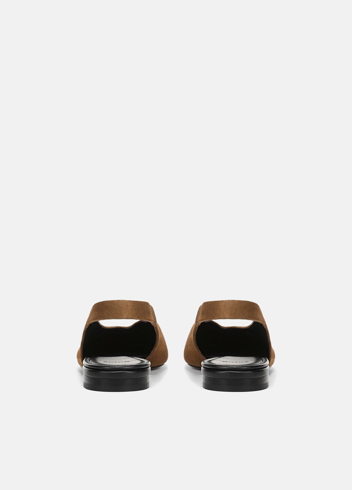 Darlina Suede Mule Slingback Flat - US 8406