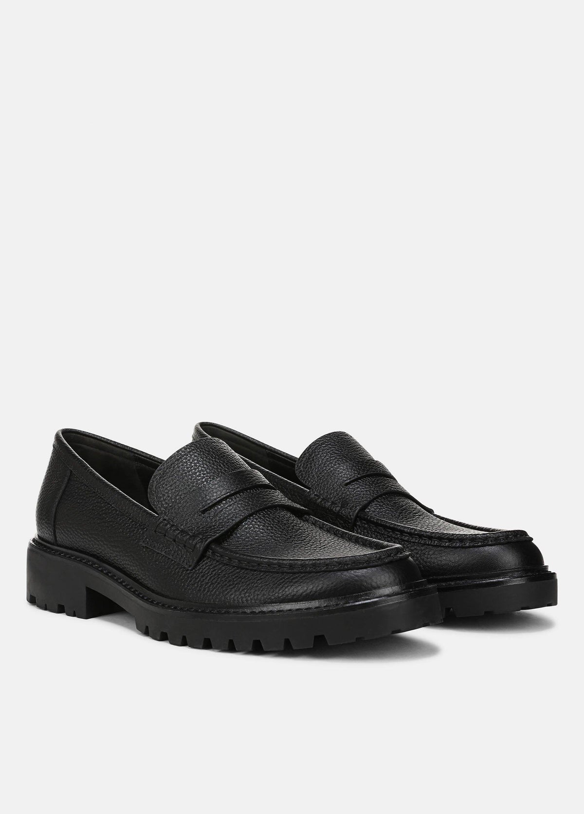 Delmore Leather Lug-Sole Loafer - US 8473