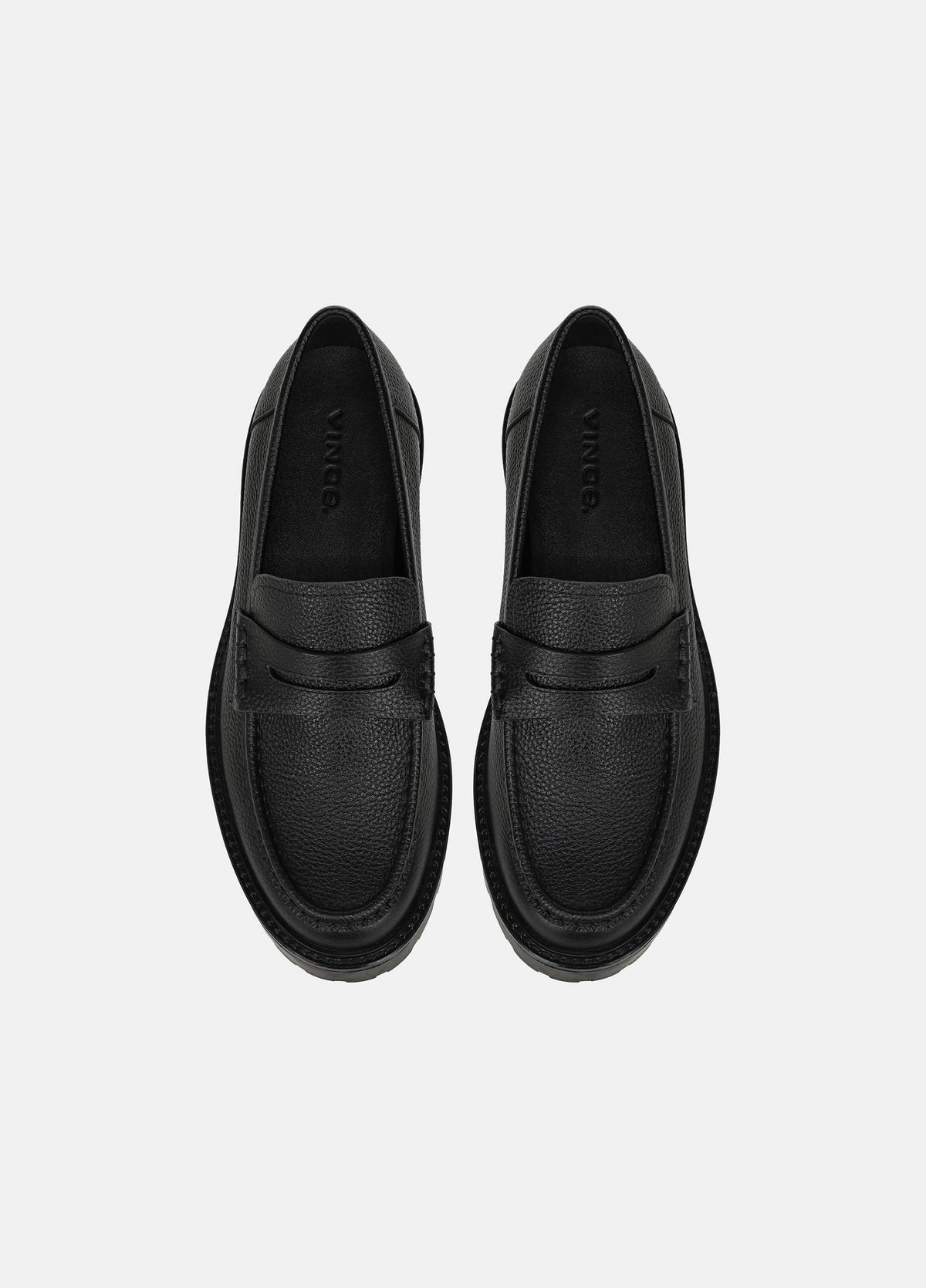 Delmore Leather Lug-Sole Loafer - US 8473