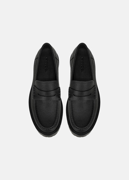 Delmore Leather Lug-Sole Loafer - US 8473