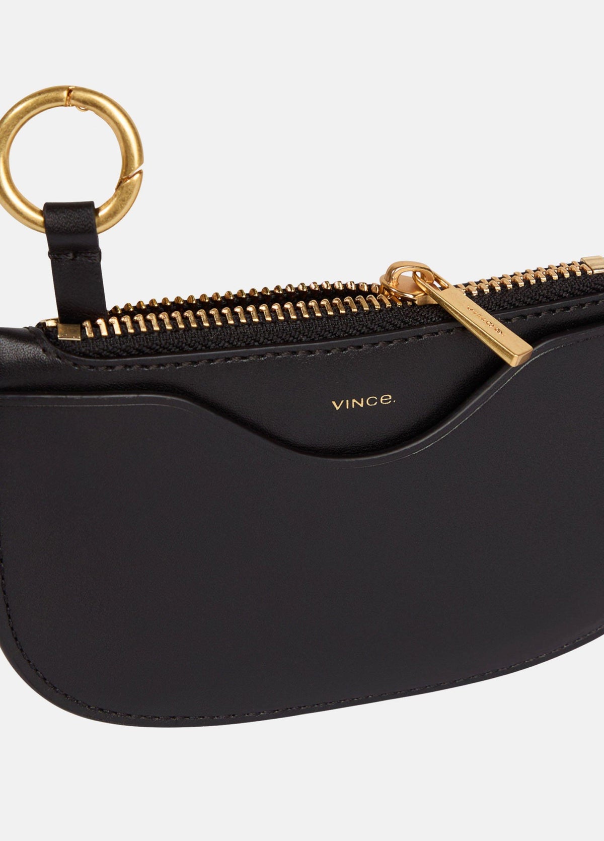 Demma Nappa Leather Half-Moon Cardholder - US 9189