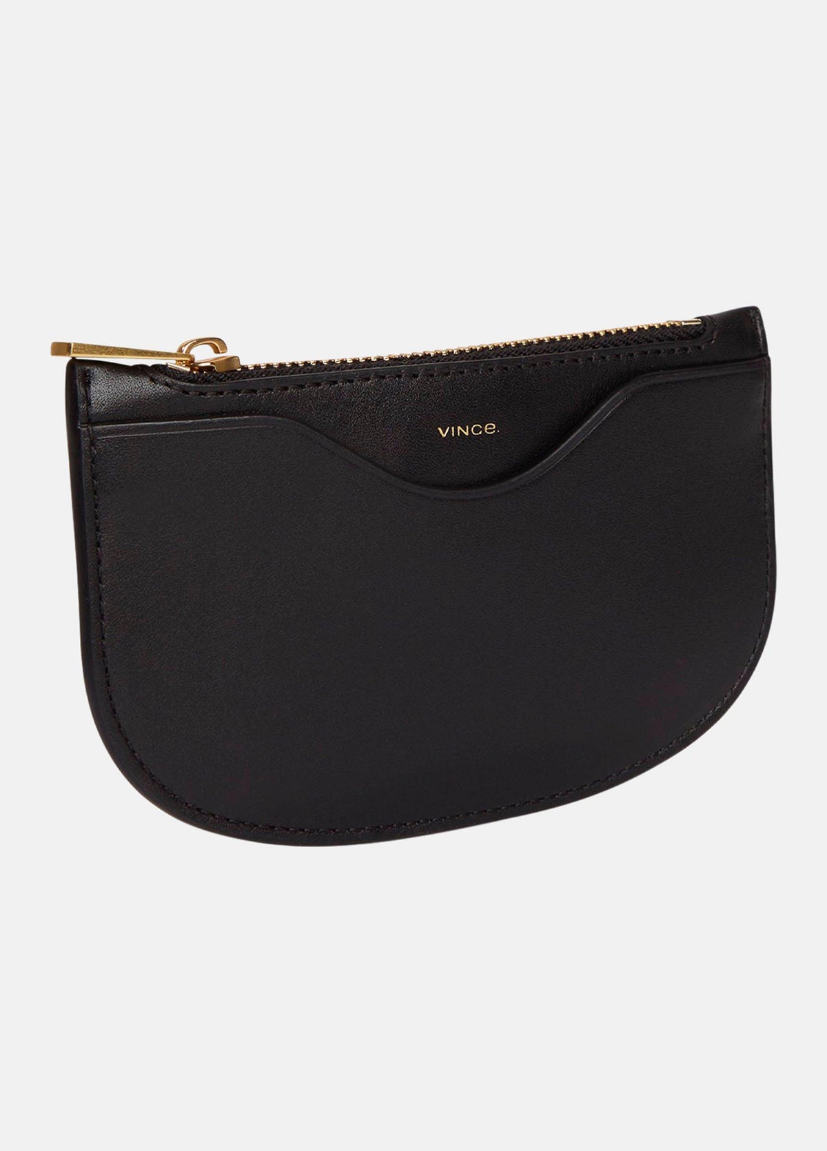 Demma Nappa Leather Half-Moon Cardholder - US 9189
