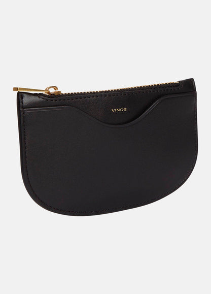 Demma Nappa Leather Half-Moon Cardholder - US 9189
