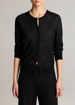 Dotted Wool-Blend Cardigan - US 1800