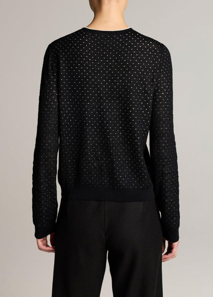 Dotted Wool-Blend Cardigan - US 1800