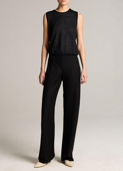 Dotted Wool-Blend Shell - US 6582