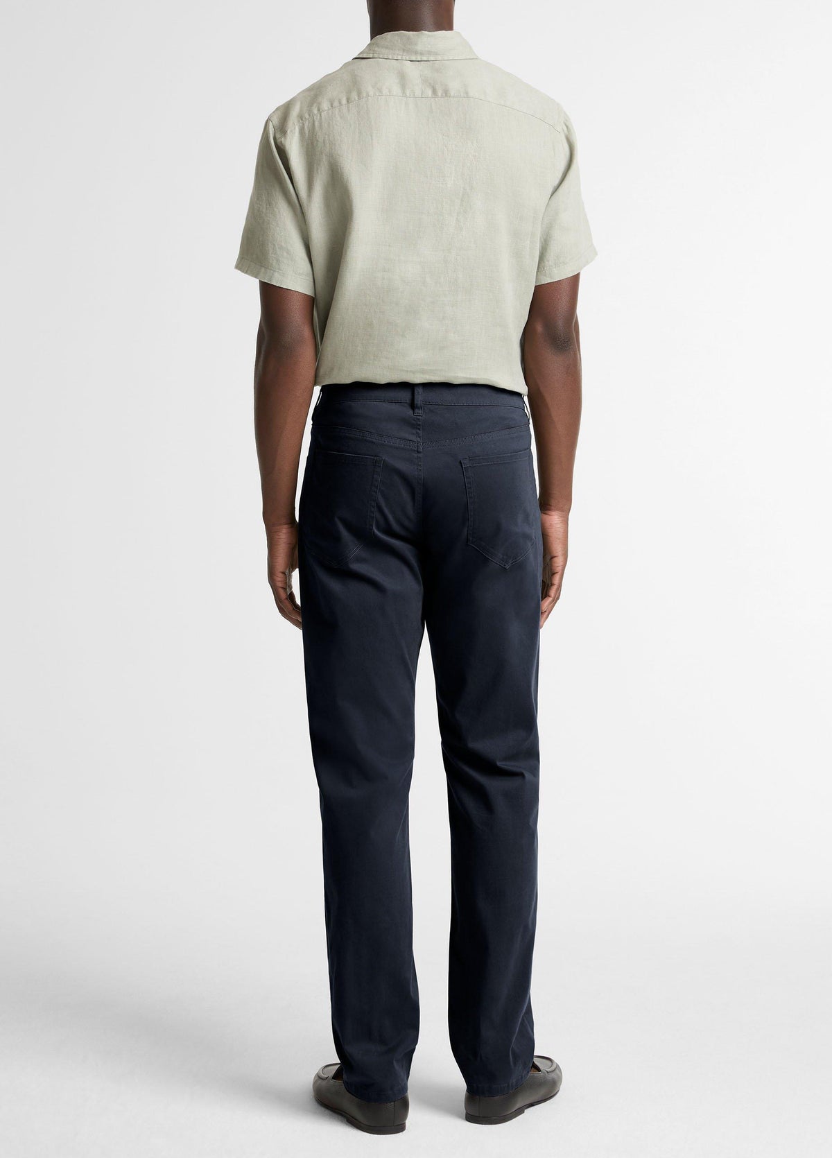 Dylan Slim 5-Pocket Cotton Sateen Pant - US 8165
