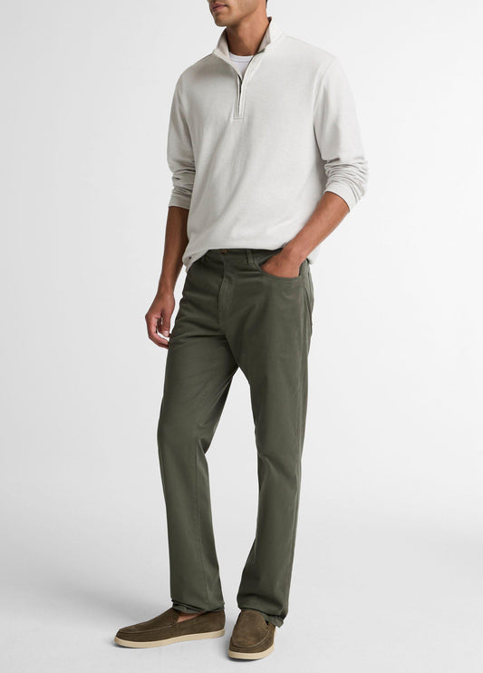 Dylan Slim 5-Pocket Cotton Sateen Pant - US 4545