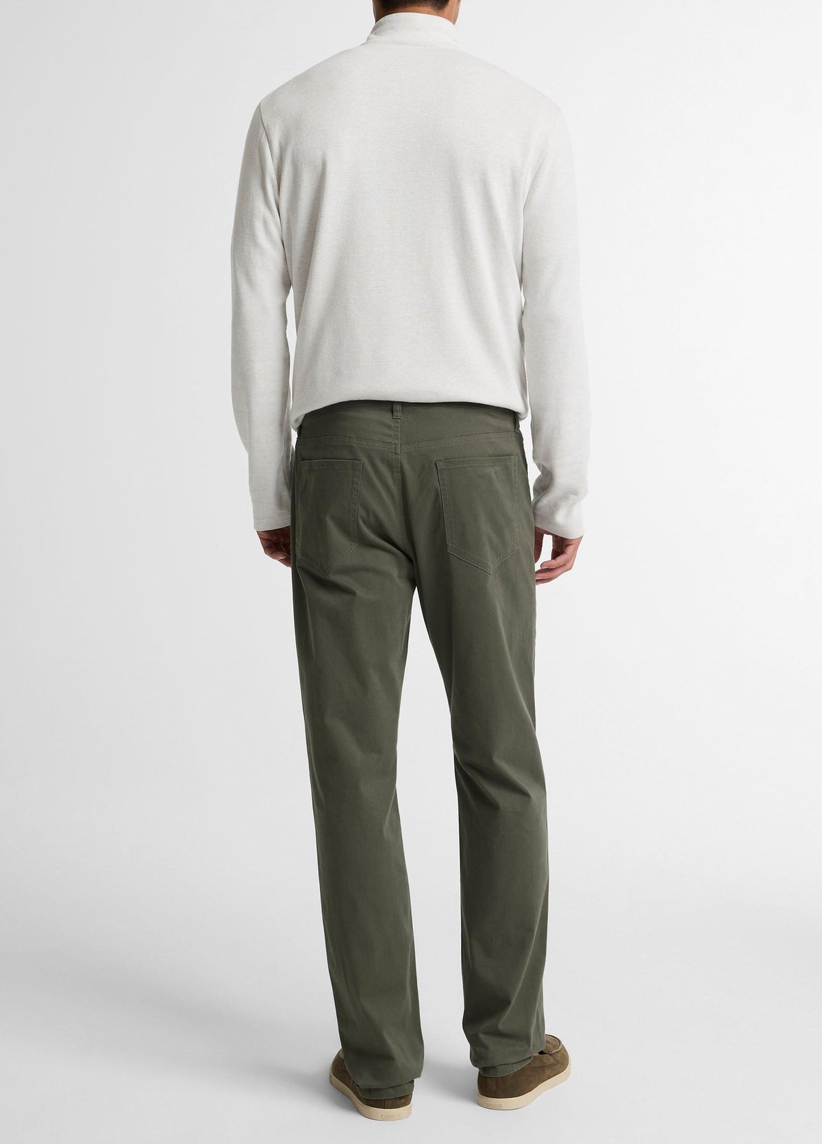 Dylan Slim 5-Pocket Cotton Sateen Pant - US 4545