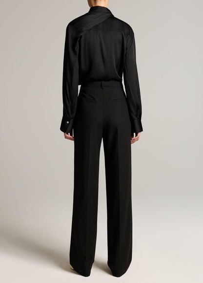 Elsa Fine Suiting High-Rise Straight-Leg Trouser - US 8185