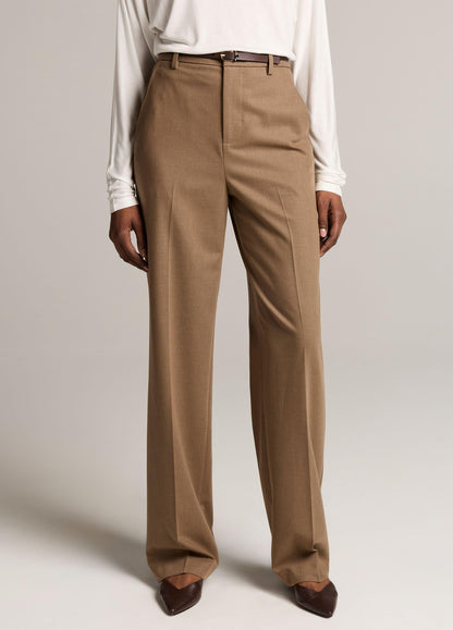 Elsa Fine Suiting High-Rise Straight-Leg Trouser - US 5347