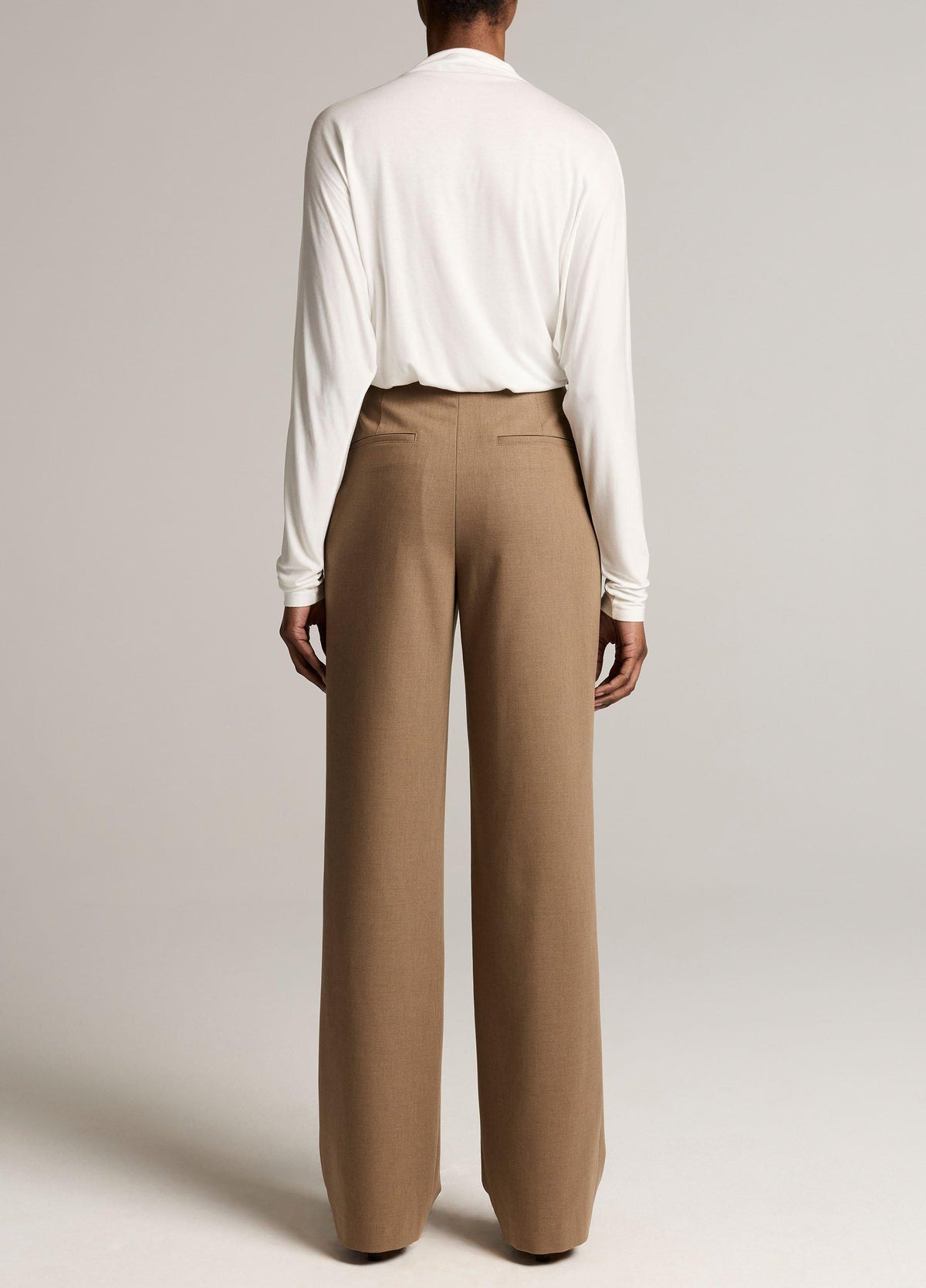 Elsa Fine Suiting High-Rise Straight-Leg Trouser - US 5347