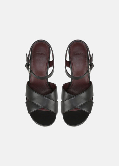 Ericka Leather Platform Sandal - US 1645