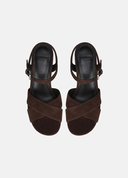 Ericka Suede Platform Sandal - US 9942