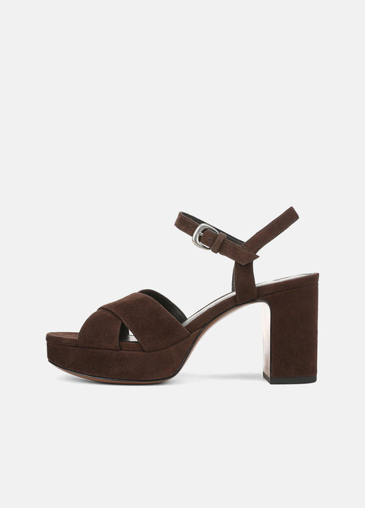 Ericka Suede Platform Sandal - US 9942