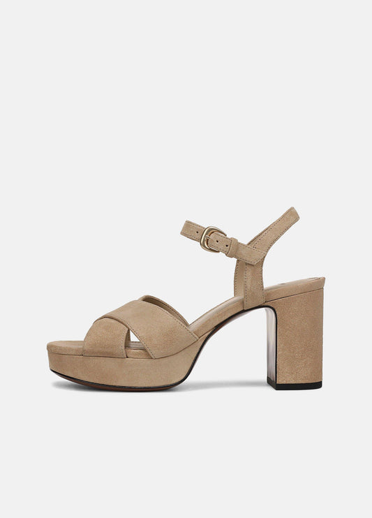 Ericka Suede Platform Sandal - US 3157