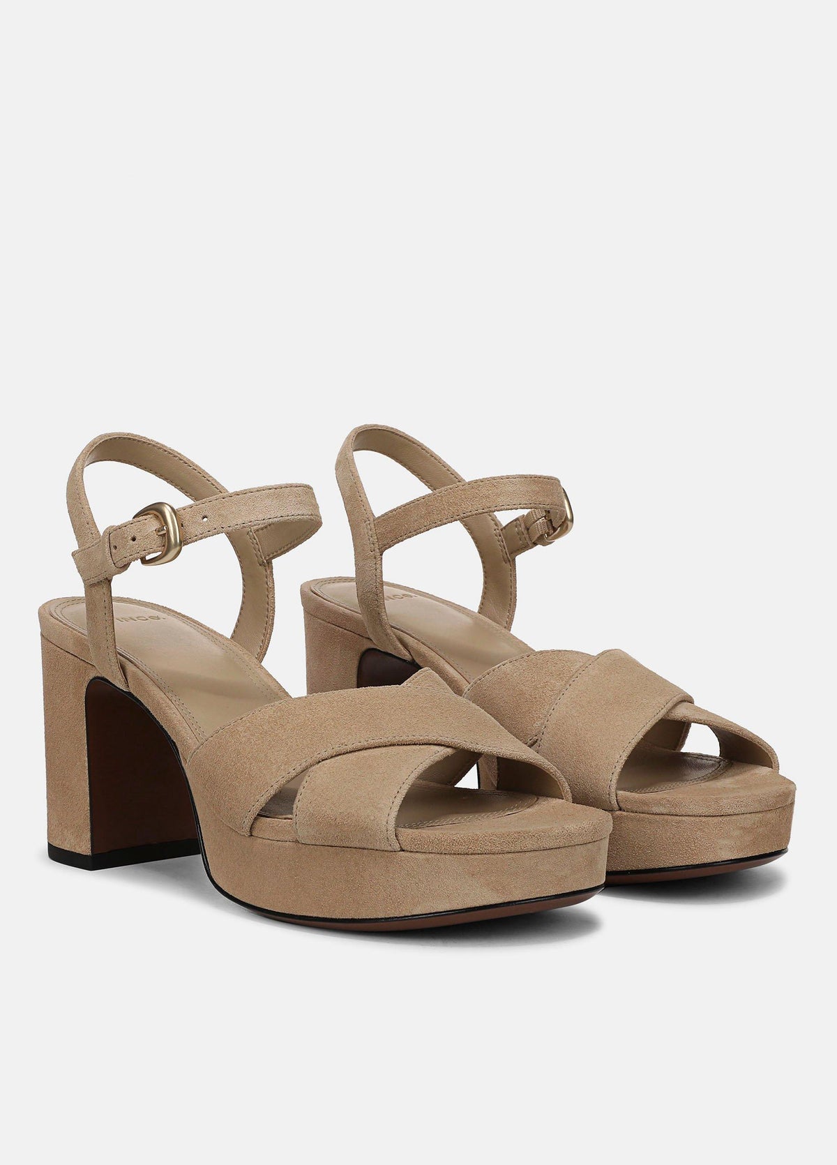 Ericka Suede Platform Sandal - US 3157