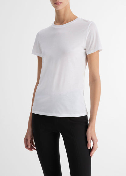 Essential Pima Cotton Crew Neck T-Shirt - US 8769