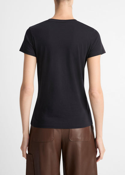 Essential Pima Cotton Crew Neck T-Shirt - US 3322