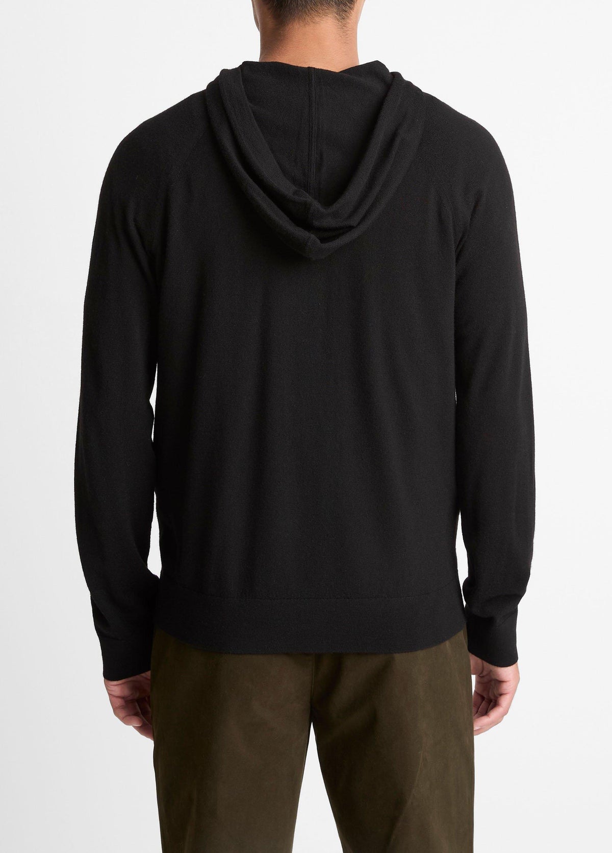 Featherweight Merino Wool-Cashmere Hoodie - US 7176