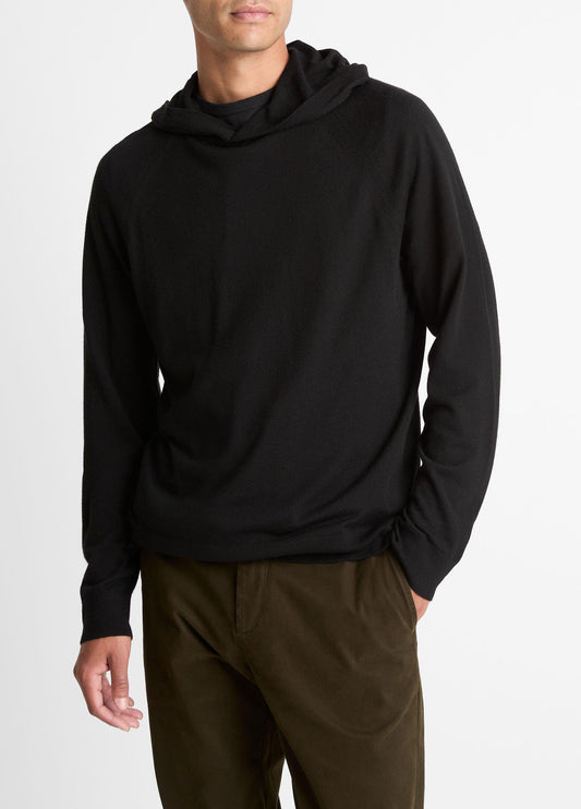 Featherweight Merino Wool-Cashmere Hoodie - US 7176