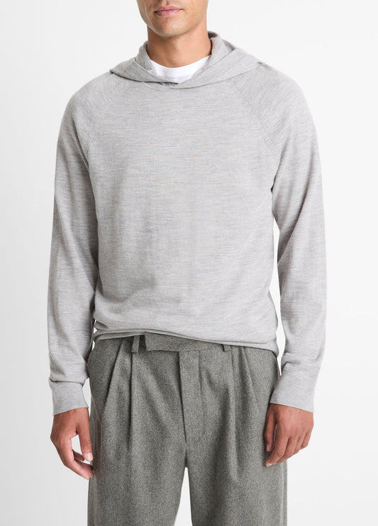 Featherweight Merino Wool-Cashmere Hoodie - US 5617