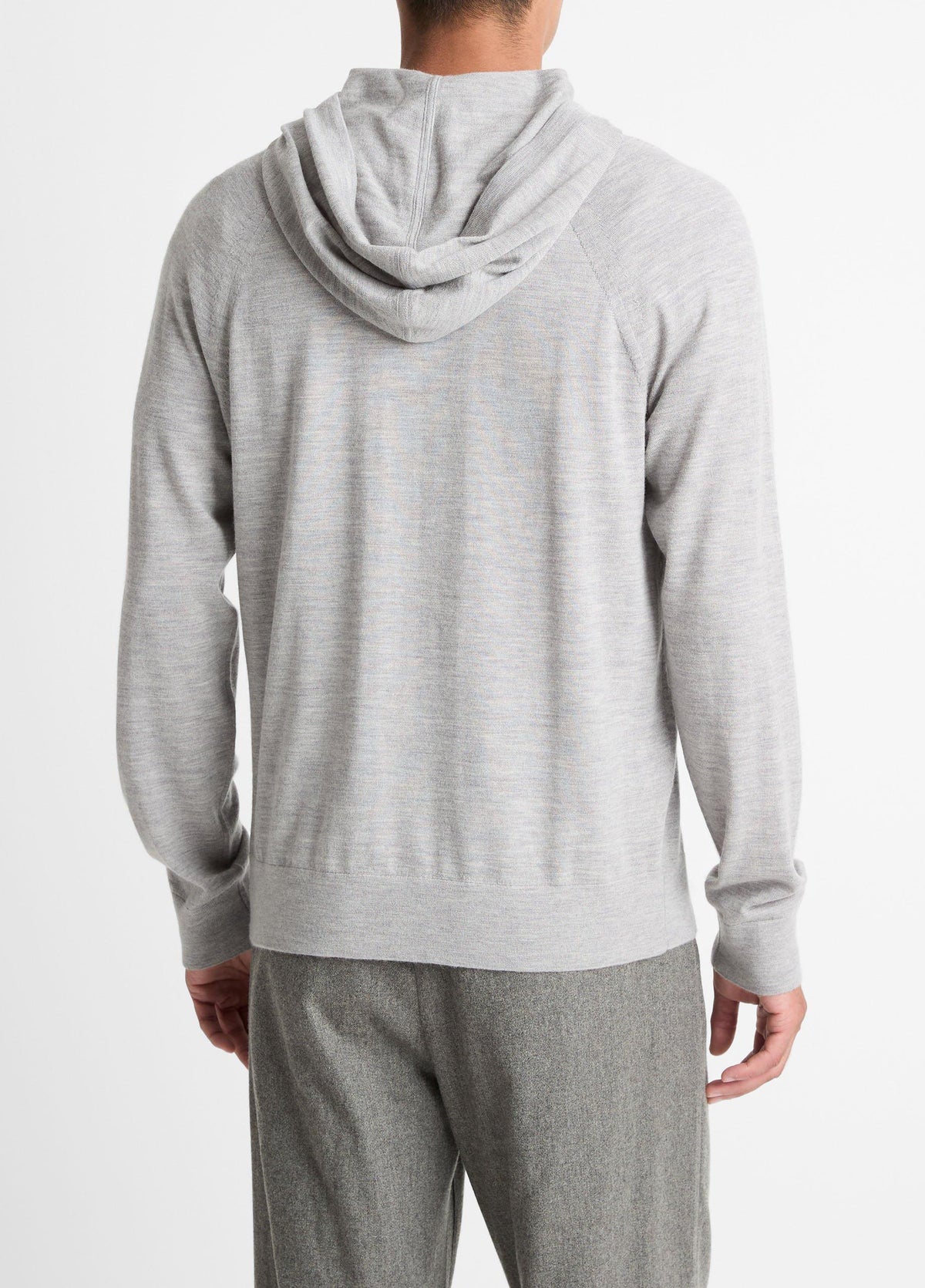 Featherweight Merino Wool-Cashmere Hoodie - US 9043