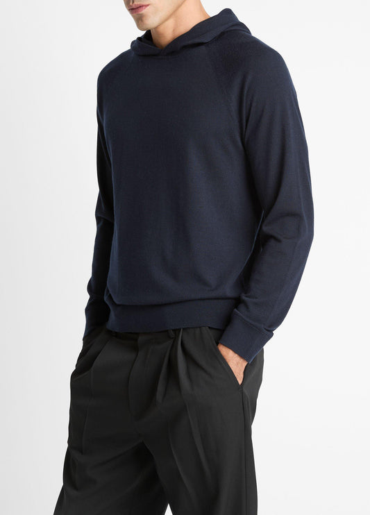 Featherweight Merino Wool-Cashmere Hoodie - US 4192