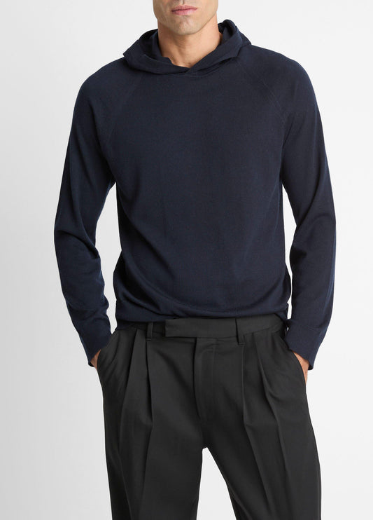 Featherweight Merino Wool-Cashmere Hoodie - US 4192