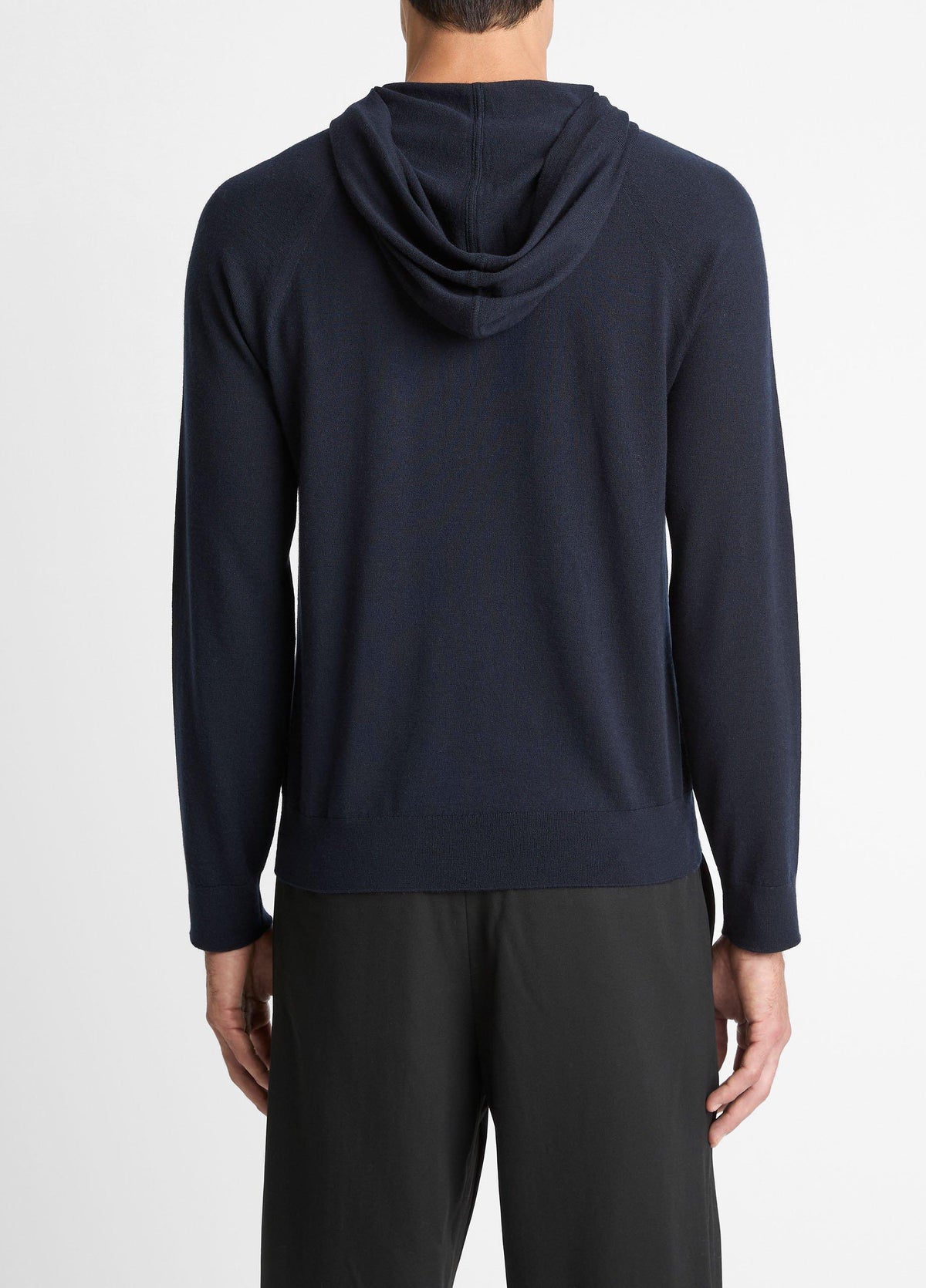 Featherweight Merino Wool-Cashmere Hoodie - US 4192