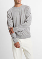 Featherweight Wool-Cashmere Crew Neck Sweater - US 3179