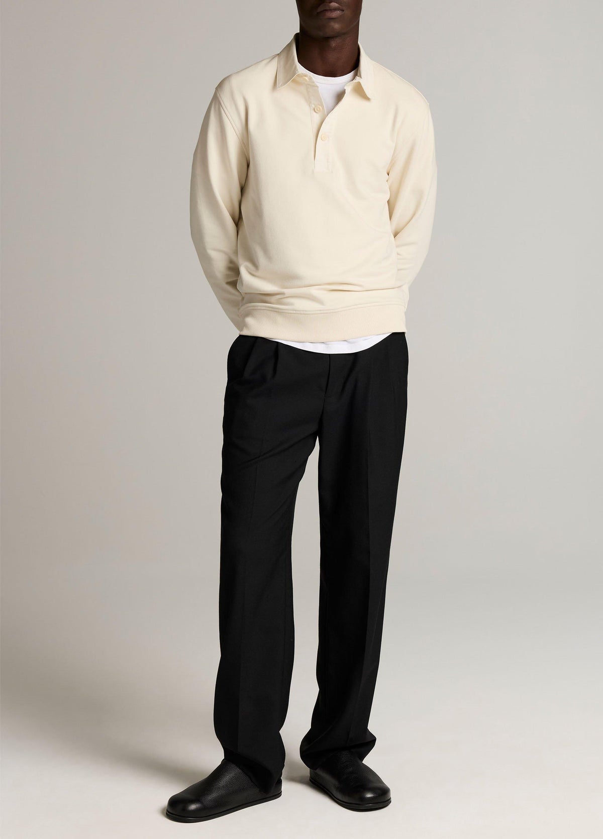 French Terry Polo Shirt - US 5932