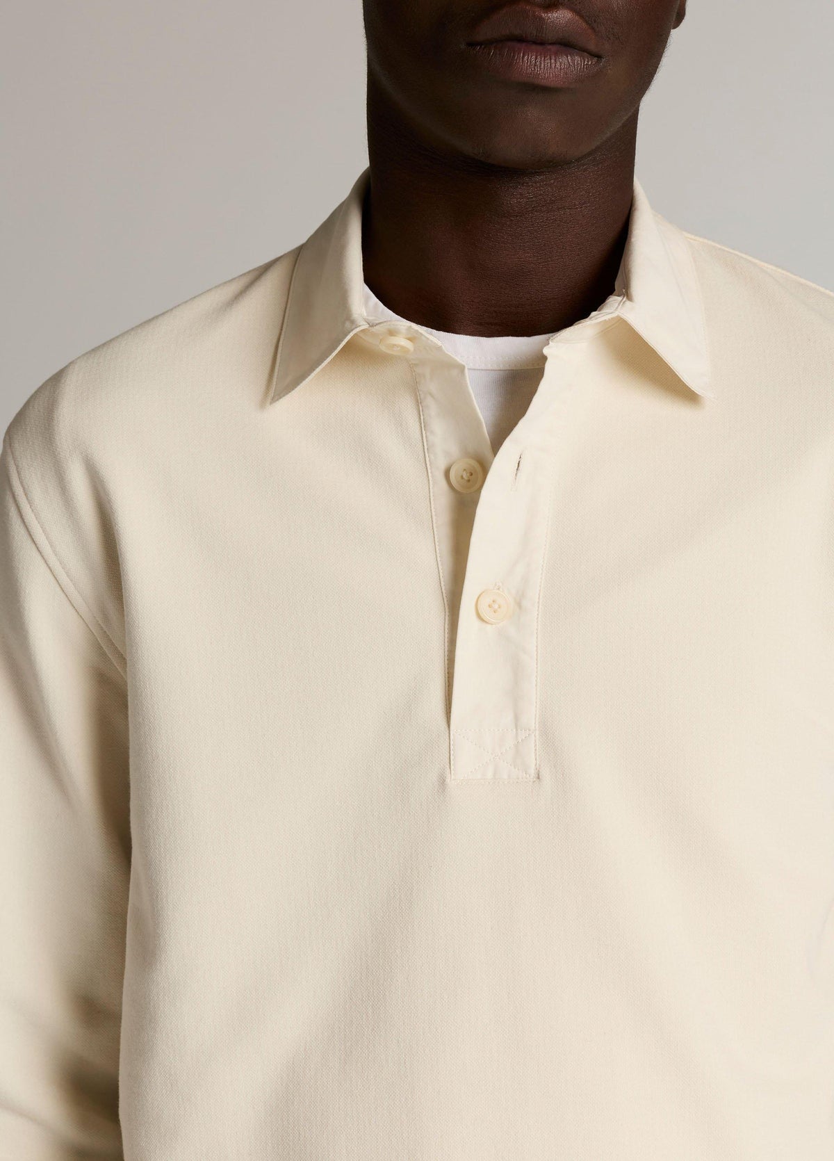 French Terry Polo Shirt - US 5932