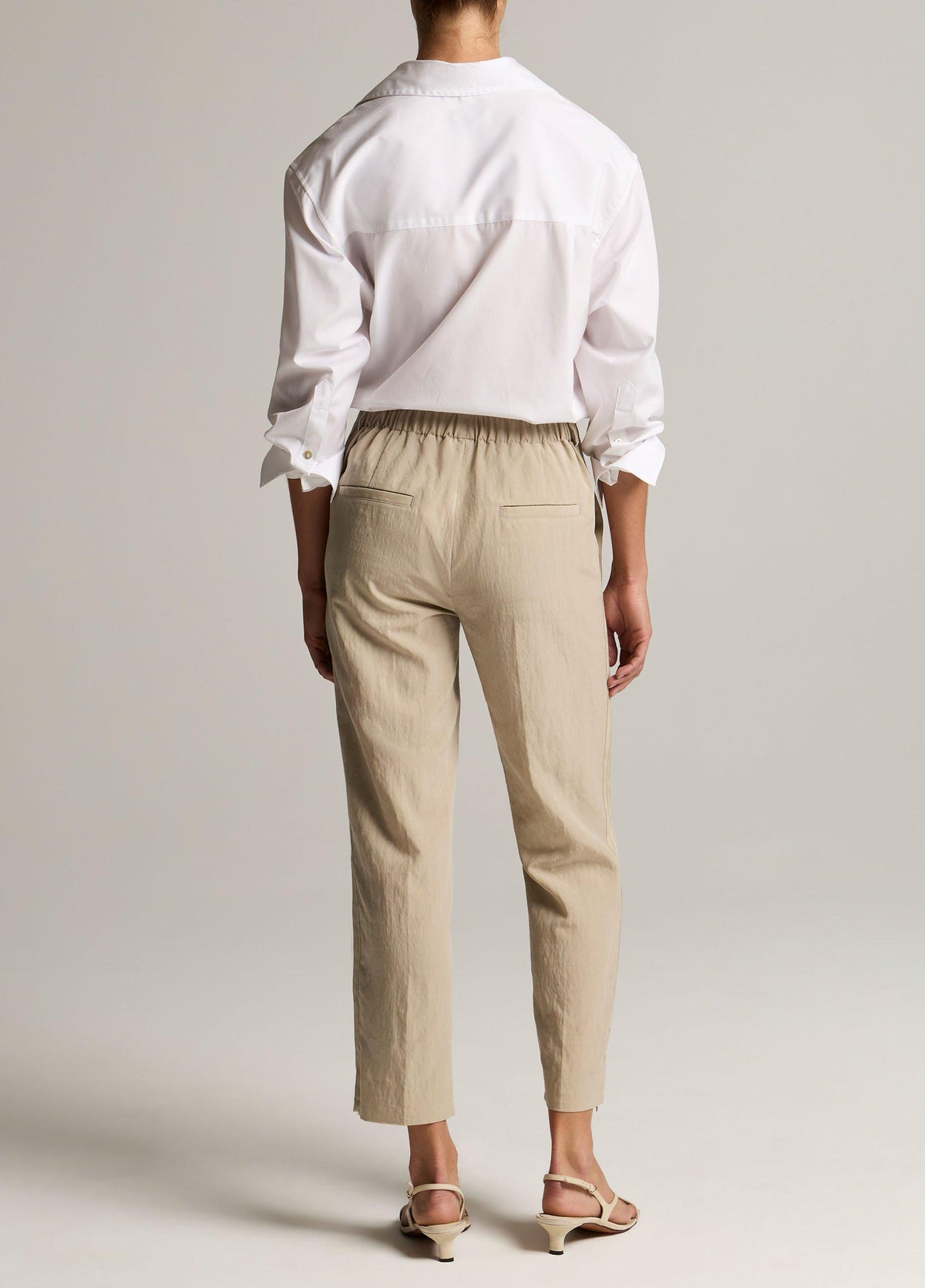 Grace Side-Strap Mid-Rise Pull-On Pant - US 9846