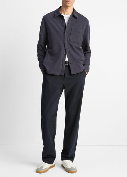 Heavy Sueded Cotton Shirt Jacket - US 6197