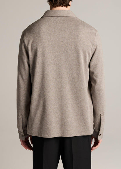 Herringbone Cotton-Blend Button-Front Shirt - US 3550