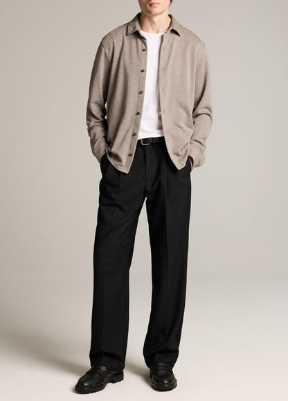 Herringbone Cotton-Blend Button-Front Shirt - US 3550