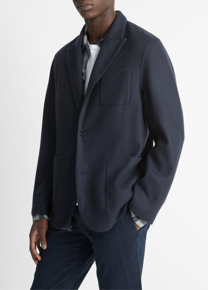 Italian Splittable Wool-Blend Blazer - US 1670